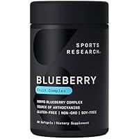 Algopix Similar Product 9 - Sports Research Whole Fruit Blueberry