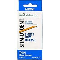 Algopix Similar Product 1 - StimUDent Thin Picks 4 Packets Of 40