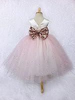 Algopix Similar Product 10 - Ivory VBack Satin 4 Layer Rose Gold