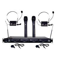 Algopix Similar Product 17 - Dresden Pyle PRO PDWM4300 4 MIC VHF