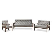 Algopix Similar Product 6 - Baxton Studio Sorrento Midcentury