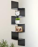 Algopix Similar Product 13 - Corner Shelf Greenco 5 Tier Shelves