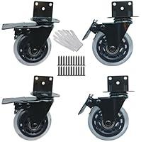 Algopix Similar Product 9 - JadwigaS Plate Casters Set of 4 with 4