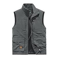 Algopix Similar Product 3 - Mens Outdoor Vest Lightweight