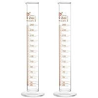 Algopix Similar Product 3 - StonyLab 2Pack 50ml Borosilicate Glass