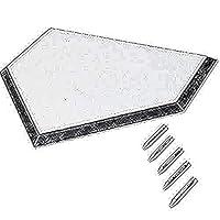 Algopix Similar Product 8 - MacGregor Rubber Home Plate White 