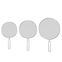 Algopix Similar Product 9 - 3Piece Splatter Screen Set  Fine Mesh