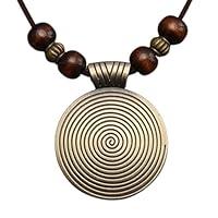 Algopix Similar Product 17 - Jeniiahua Wooden Necklaces for Women