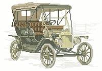 Algopix Similar Product 7 - Vintage Automobile Counted Cross Stitch