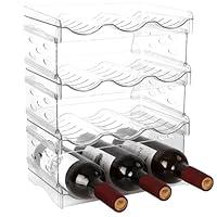 Algopix Similar Product 19 - EZ COZY Wine Rack4 Pack Stackable Wine