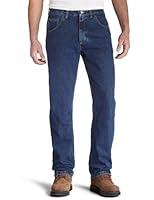 Algopix Similar Product 4 - Wrangler Mens Regular Fit Jeans Dark
