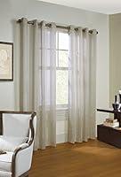 Algopix Similar Product 4 - Habitat 54x84 Ivory Stella Sheer Curtain