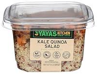 Algopix Similar Product 7 - Yayas Kitchen Kale Quinoa Salad, 10 OZ