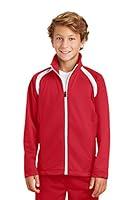 Algopix Similar Product 5 - SportTek Youth Tricot Track Jacket S