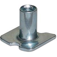 Algopix Similar Product 13 - 3/8" T-Nut Medium (Pack of 50)