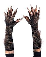 Algopix Similar Product 16 - Zagone Wolf Gloves Brown Werewolf