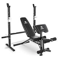 Algopix Similar Product 1 - Marcy 2Pc Olympic Weight Bench with
