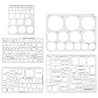 Algopix Similar Product 12 - 5 Pcs Circle Templates for Drafting