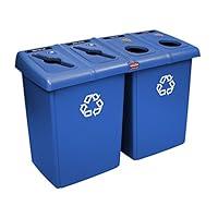 Algopix Similar Product 18 - Rubbermaid Slim Jim Glutton Recycling