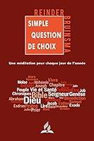 Algopix Similar Product 11 - Simple question de choix Une