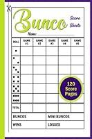 Algopix Similar Product 9 - Bunco Score Sheets 69 Small Size