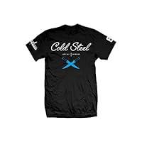 Algopix Similar Product 8 - Cold Steel Cross Guard Black Tee (Large)