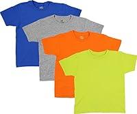 Algopix Similar Product 7 - AURO Boys Cotton Comfort Crew Neck