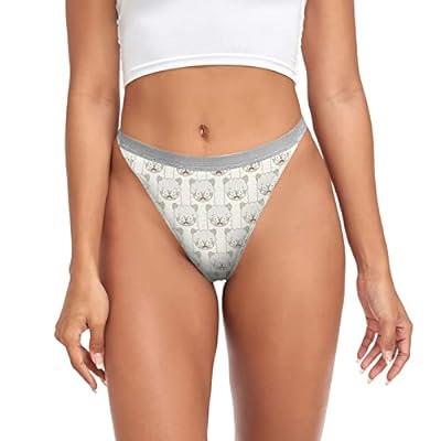 Best Deal for FULUHUAPIN Women's #1 Sheep Cotton Printing Underwear