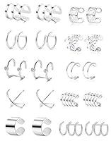 Algopix Similar Product 14 - Tornito 410 Pairs Stainless Steel Ear