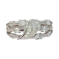 Algopix Similar Product 8 - Dainzuy Ring for Women Fashion Double