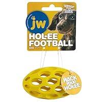 Algopix Similar Product 16 - JW Pet Holee Football Dog Toy Puzzle
