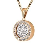 Algopix Similar Product 2 - Quiges Rose Gold Stainless Steel 12mm