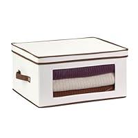 Algopix Similar Product 11 - HoneyCanDo Canvas Window Storage Box