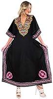 Algopix Similar Product 17 - LA LEELA Womens Maxi Kaftan Tank Dress