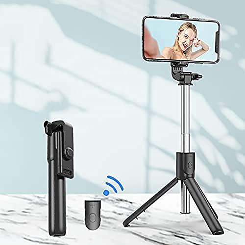 ATUMTEK 60 Selfie Stick Tripod, All in One Extendable Phone Tripod Stand  with Bluetooth Remote 360° Rotation for iPhone and Android Phone Selfies