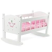 Algopix Similar Product 12 - Emily Rose Doll Cradle Doll Furniture 