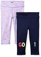 Algopix Similar Product 3 - Spotted Zebra Girls Kids Active Capri