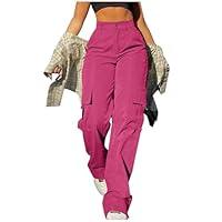 Algopix Similar Product 8 - Womens Fall 2024 Cargo Pants High