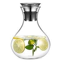 Algopix Similar Product 12 - Ecooe Glass Fruit Water Pitcher