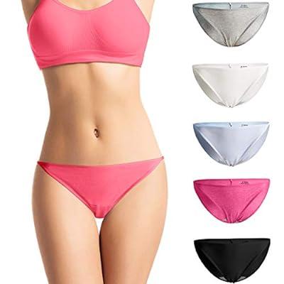 Best Deal for FROLADA Women's String Bikini Panties Cotton Underwear