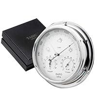 Algopix Similar Product 14 - Tabic Chrome Barometer with Builtin