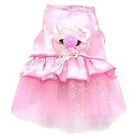 Algopix Similar Product 17 - Small Dog Girl Dress Lace Princess Tutu