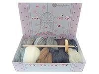 Algopix Similar Product 2 - Heidifeathers Drop Spindle Spinning Kit