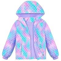 Algopix Similar Product 16 - OlyPegic Girls Rain Jacket Waterproof