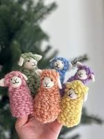 Algopix Similar Product 8 - Candy Sheep Finger Puppets Set of 6