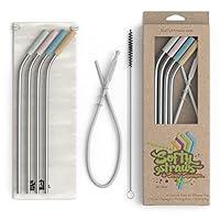 Algopix Similar Product 8 - Softy Straws Premium Reusable Stainless