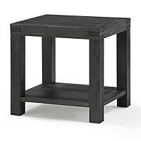 Algopix Similar Product 3 - Benjara Wooden End Table with Block