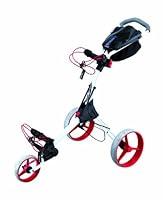 Algopix Similar Product 16 - Big Max Golf IQ+ Trolley, White/Red