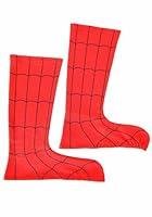 Algopix Similar Product 7 - Child SpiderMan Costume Boot Covers 