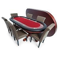 Algopix Similar Product 14 - BBO Poker Rockwell Poker Table for 10